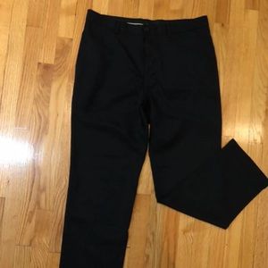 Black Greg Norman golf pants